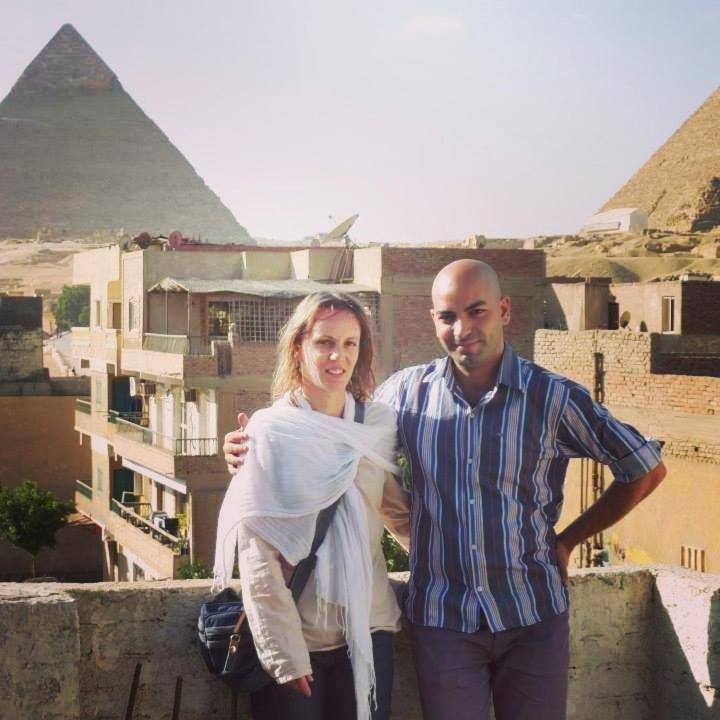Abo Stait - Pyramid View Homestay Kafret el-Gabal Eksteriør bilde